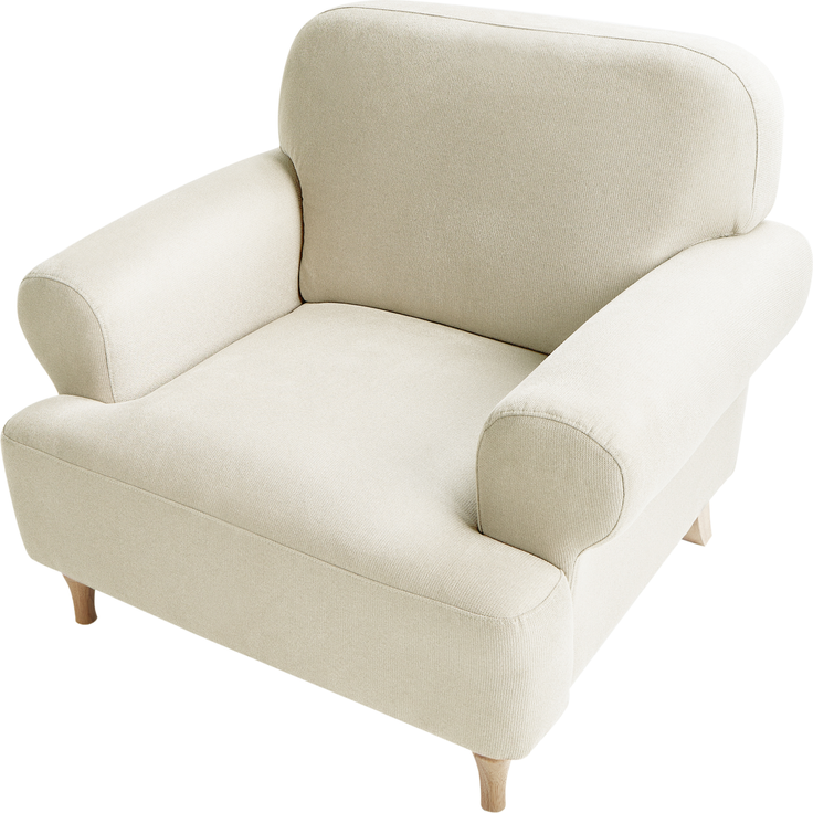 Sessel KIBERG Stoff Beige – Bild 5