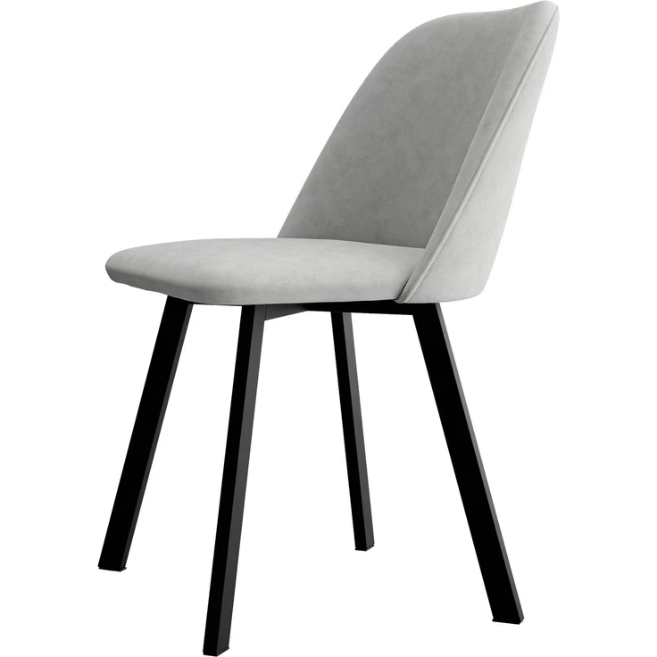 Mirjan24 Polsterstuhl K109 (Farbe: Uttario Velvet 2973), 80 x 58 x 47 cm – Bild 1