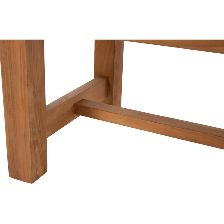 Gartenbank Teakbank CUGAD - Holz Teak 200x50x85 cm | Holzbank 200 Cm Gartenbank Sitzbank Mit Lehne Wetterfest Bank Garten Terrasse – Bild 3
