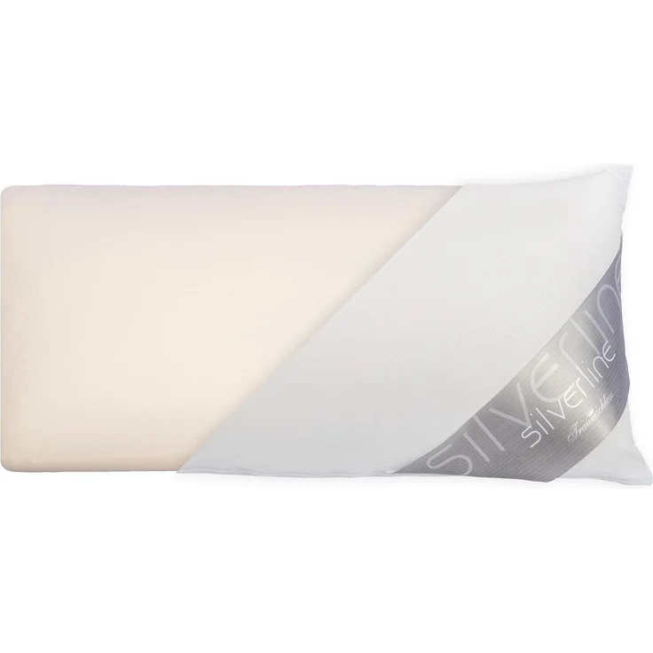 Traumschloss Nackenstützkissen Silverline, Füllung: 100% Polyurethan, Bezug: 70% Polyester, 30% Lyocell, Einzigartige Druckentlastung – Bild 5