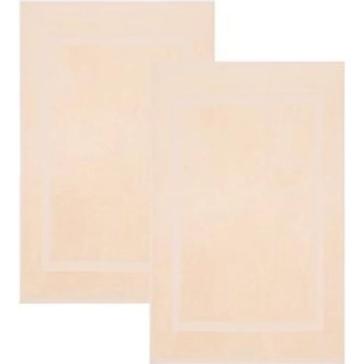 Betz Badematte 2 Stück Badvorleger Premium Badteppich Größe 50x70 cm, unbeschichtet, beidseitig nutzbar, beidseitig nutzbar, Baumwolle, Qualität 650g/m² – Bild 6