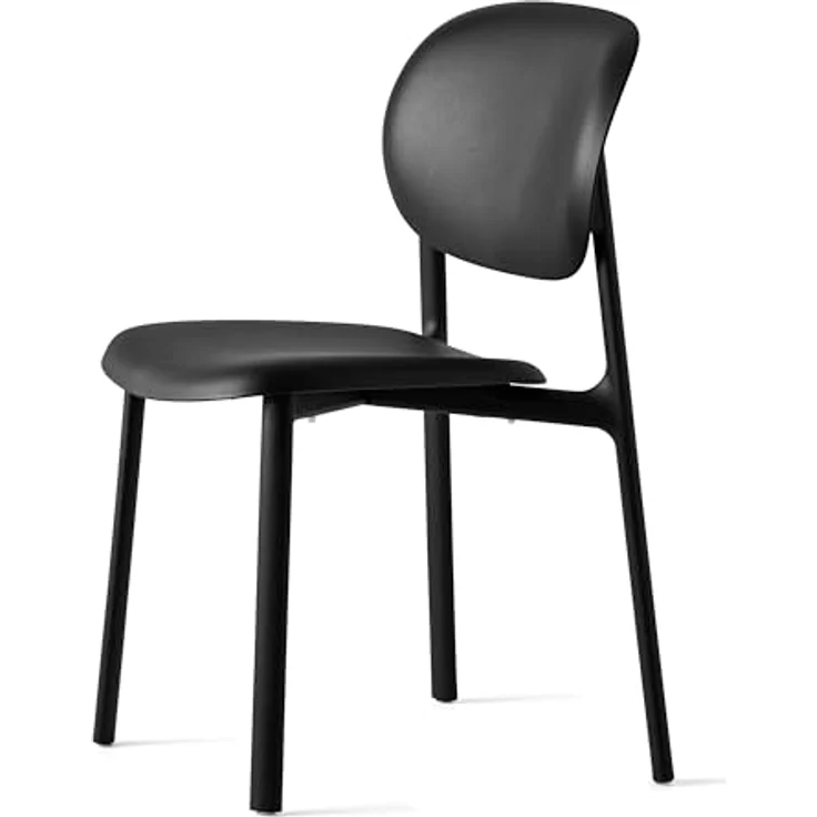 Connubia, Stuhl Zero. Farbe Schwarz, 100% recyceltes Polypropylen – Bild 8