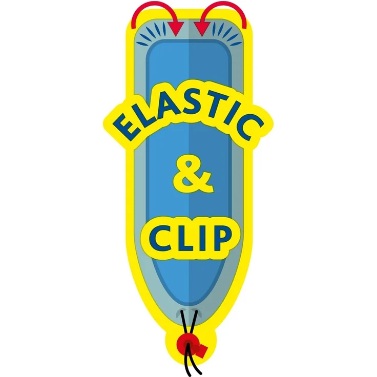 Vileda Park+Go, Bügelbrettabdeckung, Baumwolle, Schaum, Polyurethan, Schwarz, Rot, Abbildung, 45 cm, 130 cm – Bild 4