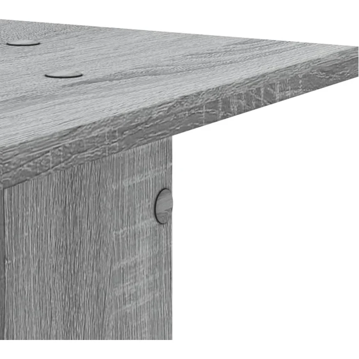 vidaXL Pflanzenständer 2 Stk. Grau Sonoma 30x30x80 cm Holzwerkstoff 3307869 – Bild 8