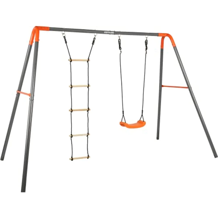 KETTLER 'Combi' Doppelschaukel, grau/orange – Bild 2