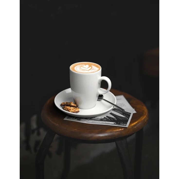 Seltmann Weiden VIP. Milchkaffeetasse mit Untertasse 360 ml 6er Set – Bild 1