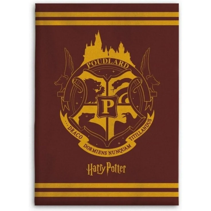 Harry Potter Decke – Wohndecke 130x160 cm für Kinderzimmer und mehr – Bild 5