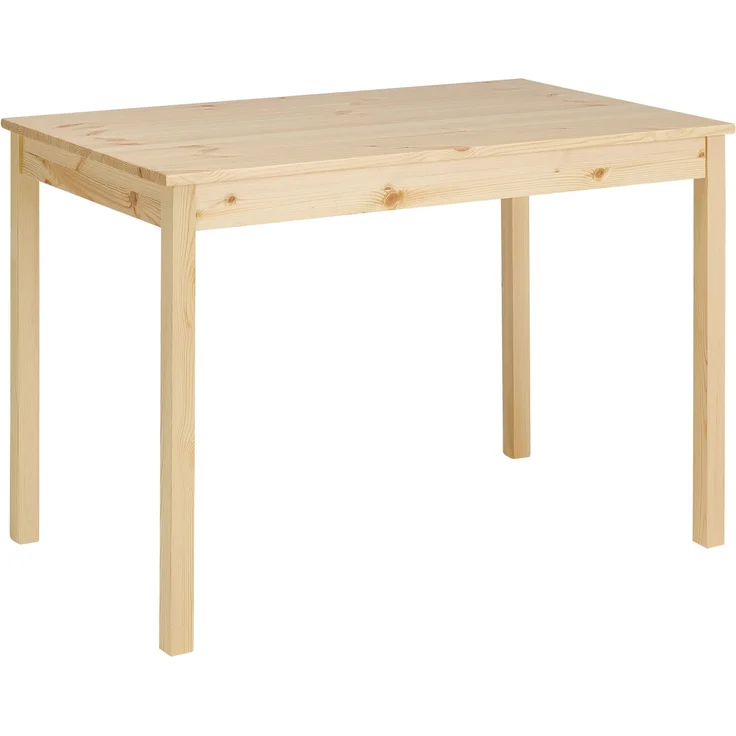 Esstisch mit 4 Stühlen Set Essgruppe Holz Kiefer Natur Esszimmertisch 108x65 cm Küchenstühle Massiv Landhausstil – Bild 8