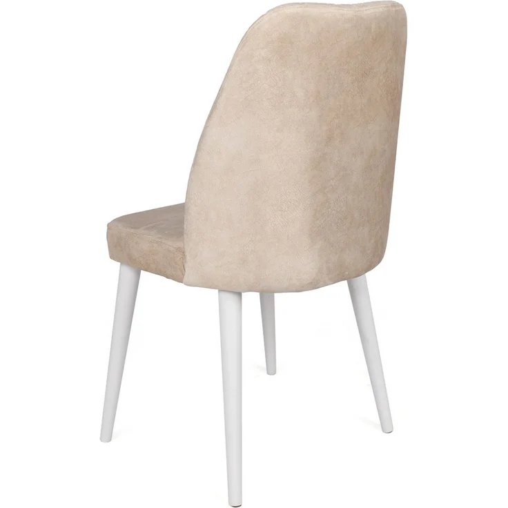 Skye Decor 'Alfa-494 V2' Stuhlset (2-teilig), Beige / Weiß, 50 x 90 x 49 cm – Bild 3