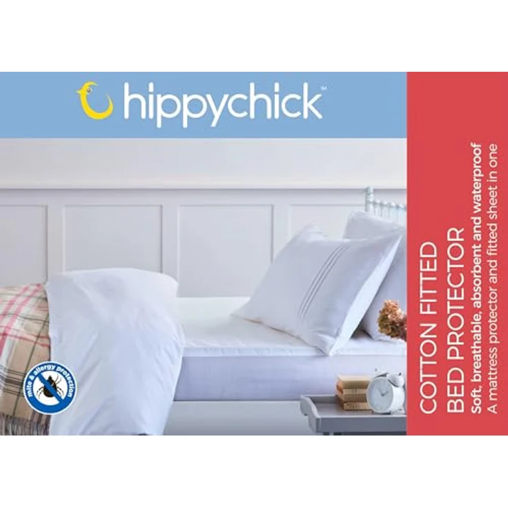 Hippychick Matratzenschutz - Spannbetttuch Einzelbett 90x190 - Fitted SheetEinzelbett 90x190 cm – Bild 3