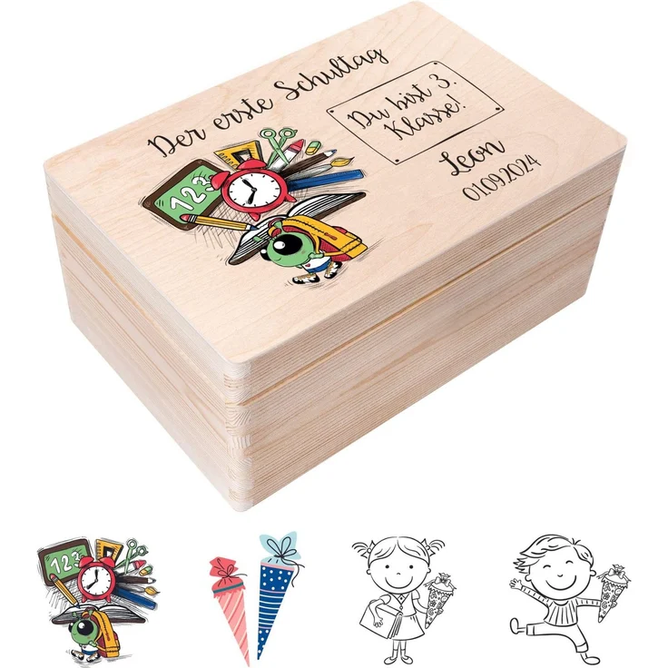 Creative Deco Personalisiert Einschulung Geschenk Junge Mädchen Schulanfang