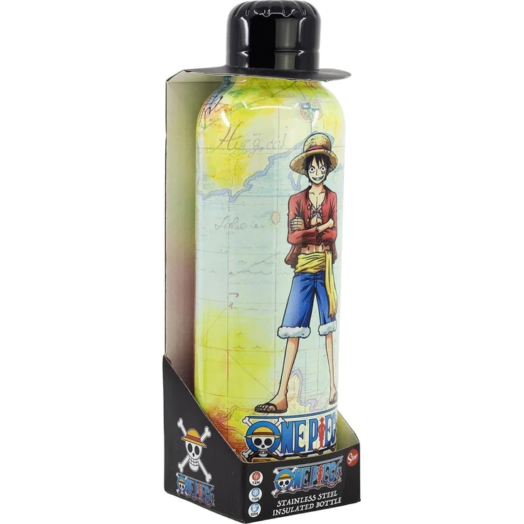 One Piece Isolierte Edelstahl Trinkflasche Thermotrinkflasche 515 ml – Bild 4