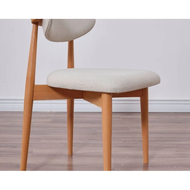 Skye Decor 'Bohem - Oak, Beige' Stuhlset (2-teilig), Eiche / Beige, 44 x 81 x 50 cm – Bild 8