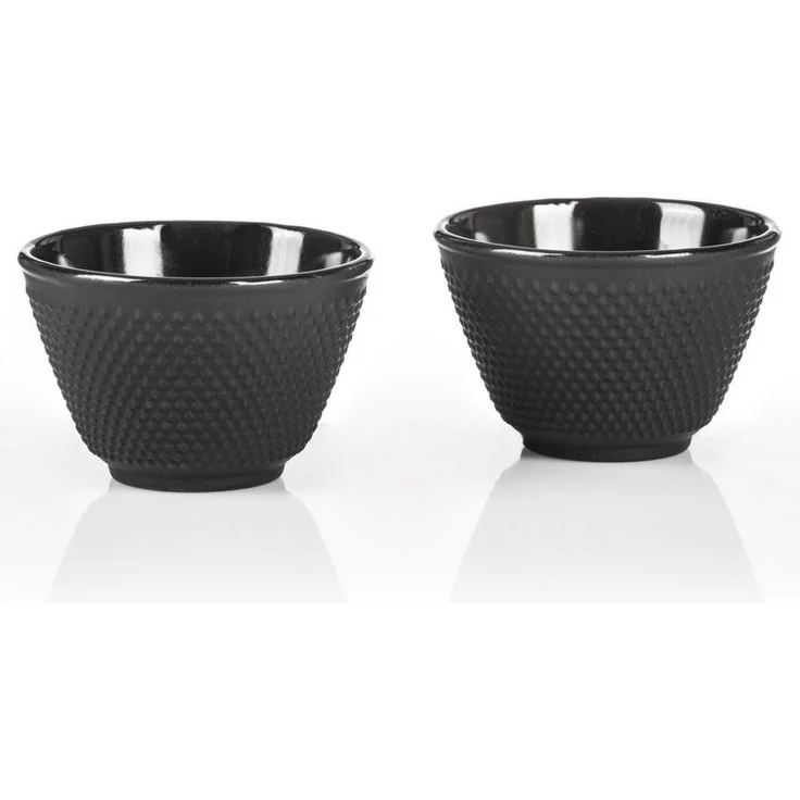 Dimono Teekanne DIMONO Traditionelle Teekanne Gusseisen mit Teebecher&Teekannenwärmer, (Traditionelles Tee-Set), Emaille – Bild 1