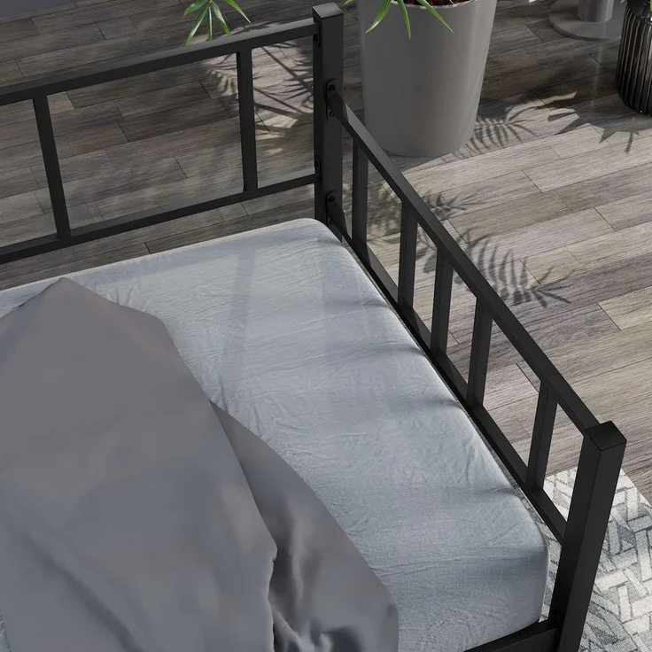 Skye Decor 'Daybed - Black 90x190' Tagesbett, Schwarz, 90 x 190 cm – Bild 3