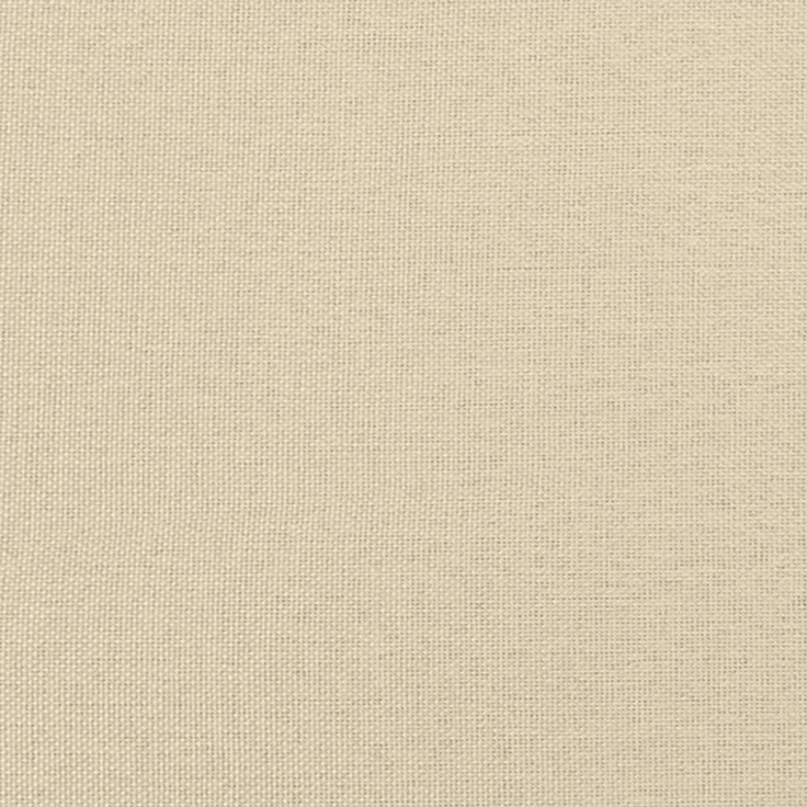 vidaXL Kopfteil-Kissen Creme 120 cm Stoff – Bild 4