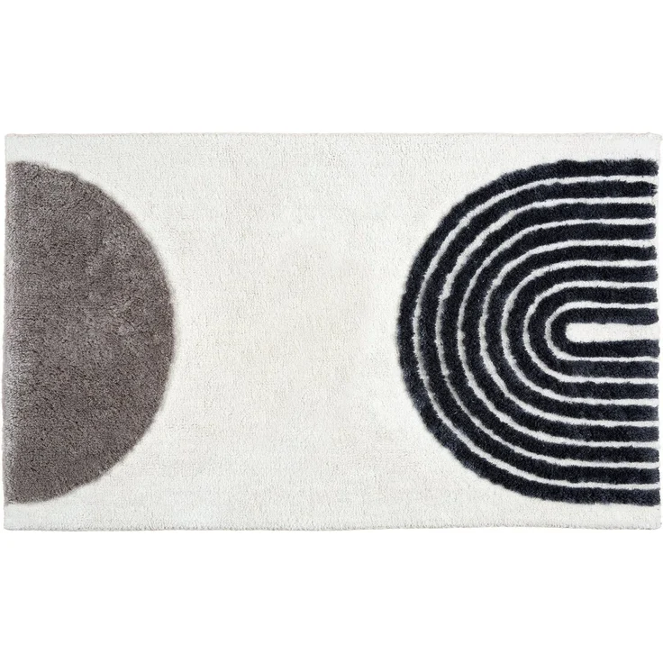 SCHÖNER WOHNEN-Kollektion Badematte Barbados 233, Höhe 17 mm, fußbodenheizungsgeeignet, Baumwolle, Viskose, rechteckig, kuschelweicher Badezimmerteppich, waschbar – Bild 2