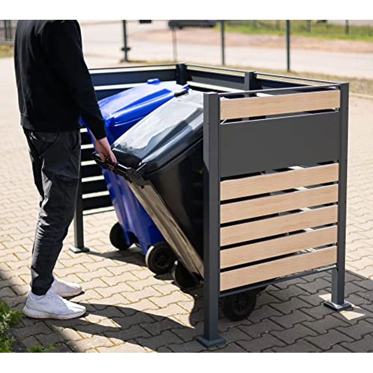 Westmann Metall Mülltonnenverkleidung Planum | – Bild 7