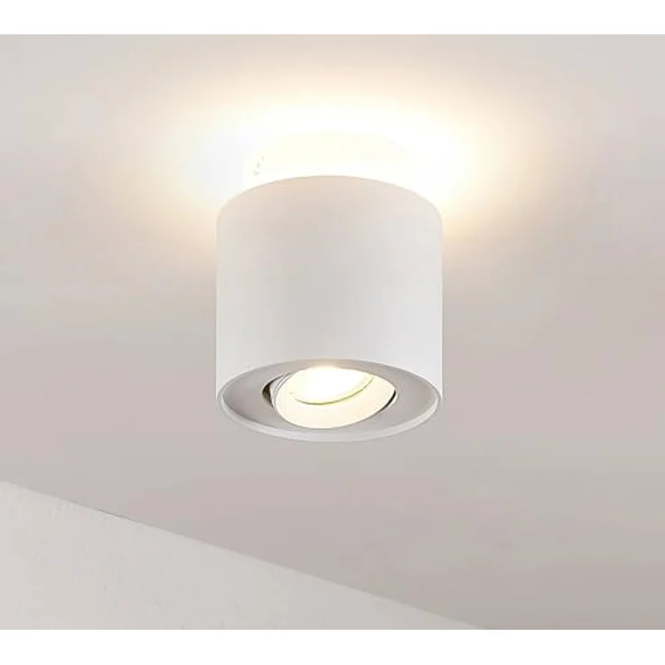 Arcchio Deckenstrahler Walisa, Nicht enthalten, 1x8 W LED GU10 Down + 1x4,6 W LED Up – Bild 3