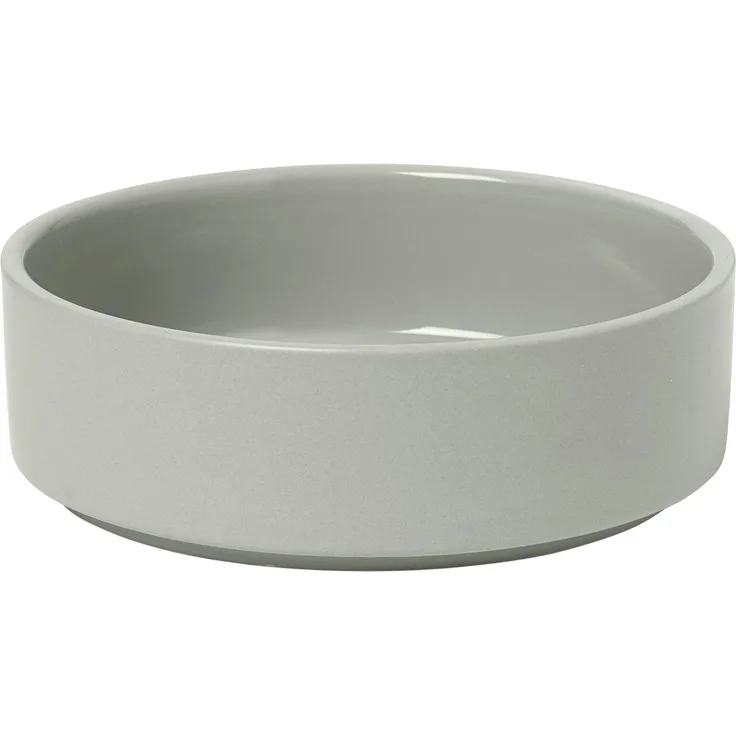 Blomus Pilar Schale, Schälchen, Schüssel, Bowl, Geschirr, Keramik, Mirage Grey, 14 cm, 63978