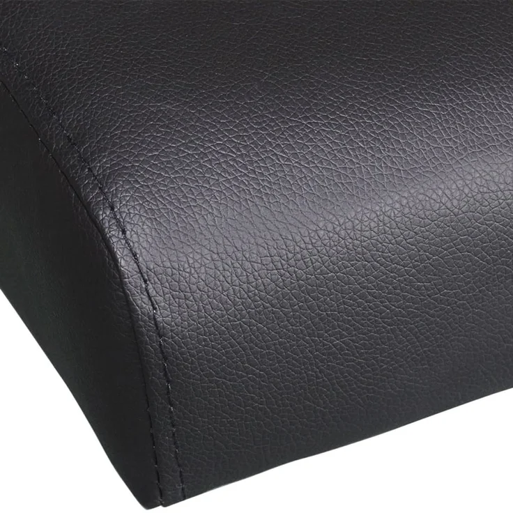 vidaXL Schlafsofa mit zwei Kissen, Kunstleder, Verstellbar, Schwarz, 66 x 77 x 168 cm – Bild 9