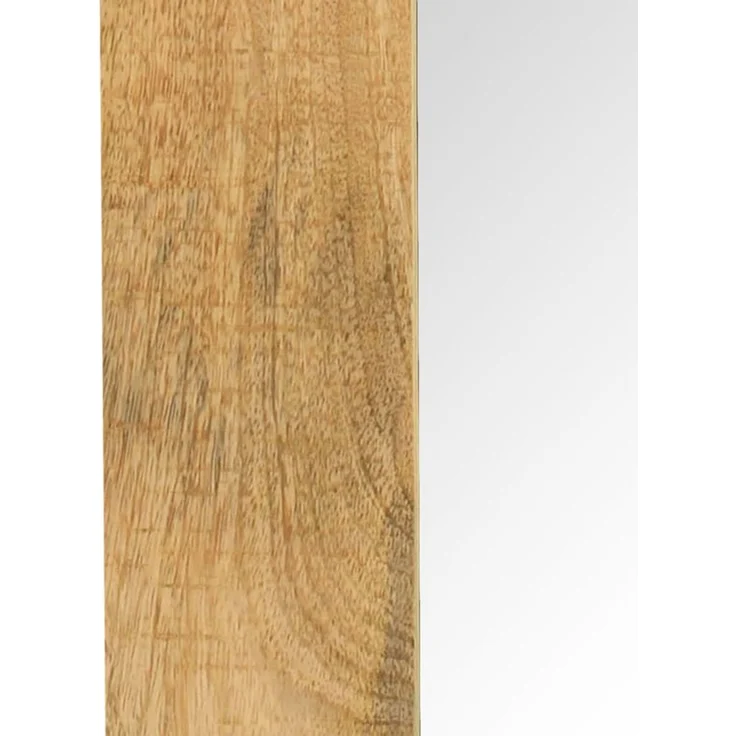 Spiegel, Wandspiegel Mangoholz Massiv 50 x 50 cm – Bild 4