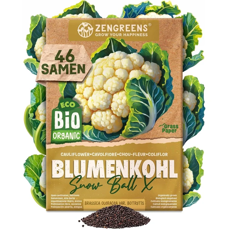 ZenGreens® - Bio Wintergemüsesamen im 20er Set - 20 Winter Gemüse Samen für den einfachen Anbau im Garten, Balkon oder Hochbeet - Pflanzensamen - Saatgut – Bild 18