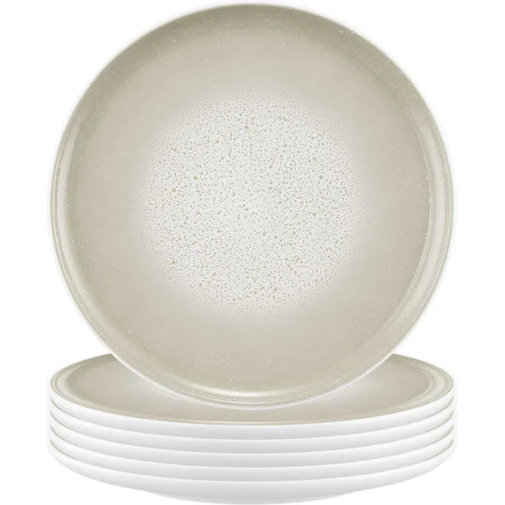 Seltmann Weiden Sento Home Frühstücksteller ø 21,4 cm 6er Set - Aura cream
