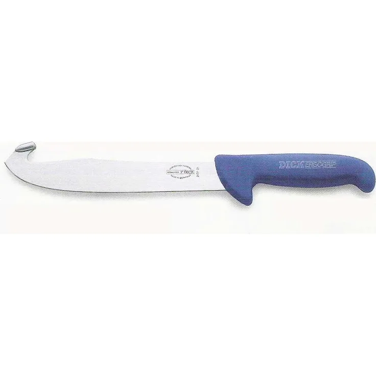 Dick 8243121 Spezialmesser 21 cm Messer mit Schneidhaken Ergogrip