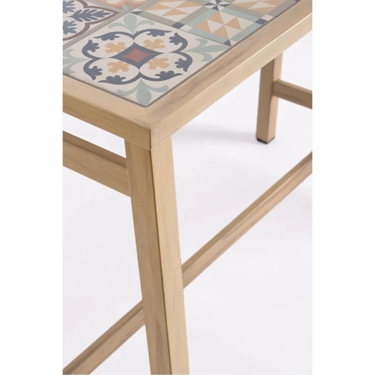 5er Garten-Barset Aremilak - Aluminium Desert Sand, Olefin Taupe – Bild 9