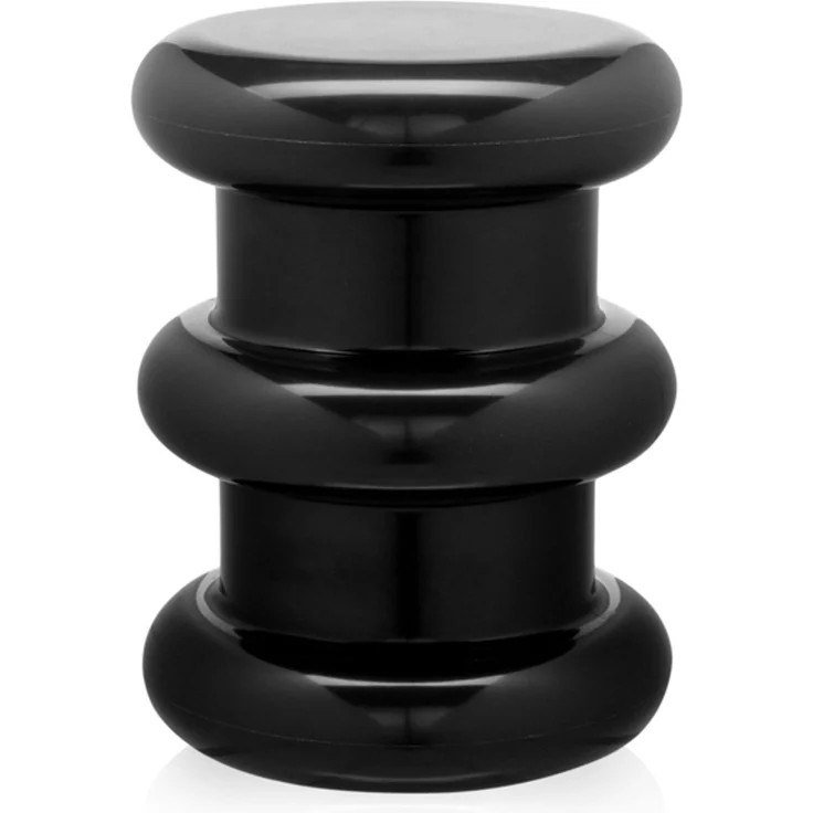 Kartell 885209 Hocker, Plastik, schwarz, 35 x 35 x 46 cm – Bild 2