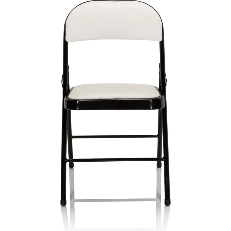 hjh OFFICE Besucherstuhl Konferenzstuhl TUDELA Kunstleder Weiß