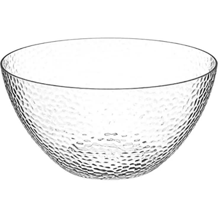 Secret de Gourmet Salatschüssel ESTIVA aus Kunststoff Ø 25 5 cm transparent – Bild 1