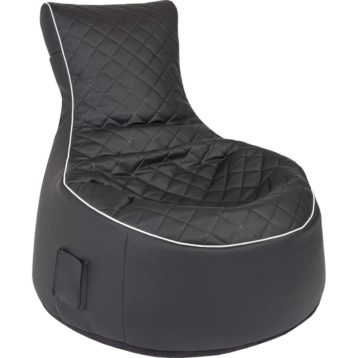 Sitzsack 65x90x95cm Schwarz