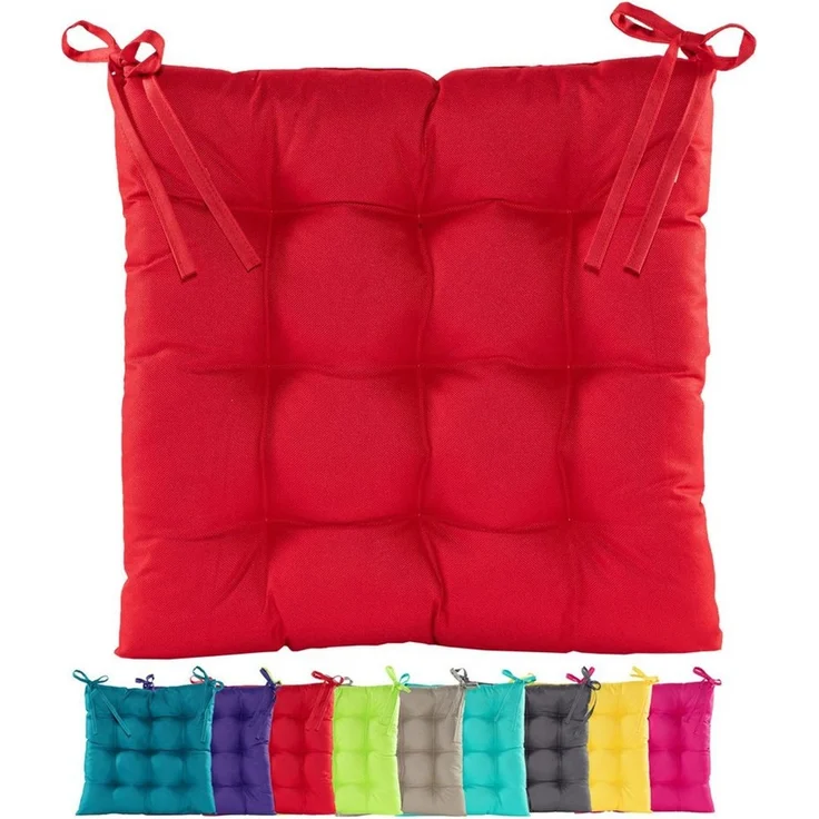 JACK Stuhlkissen JACK Outdoor 38x38cm Sitzkissen Lounge Kissen Sitzkissen Wasserfest, mit Lotus Effekt, robust, strapazierfähig, für Innen & Außen – Bild 1
