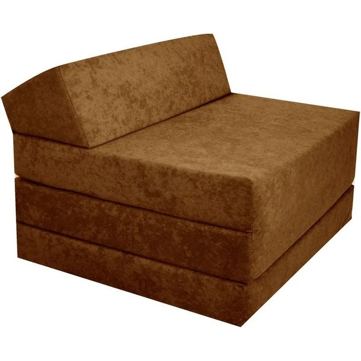Klappmatratze Gästematratze Große 200 x 70 x 10 cm (Brown)