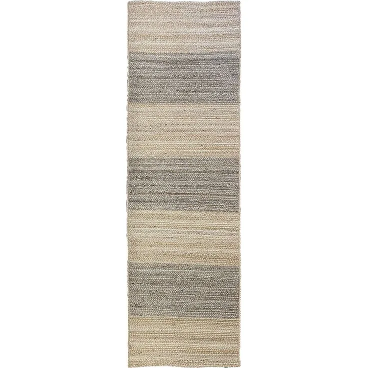 Myflair Möbel & Accessoires Teppich Natural Bengal, rechteckig, Höhe: 10 mm, Juteteppich, Wendeteppich, handgeflochten, gestreift, auch als Läufer