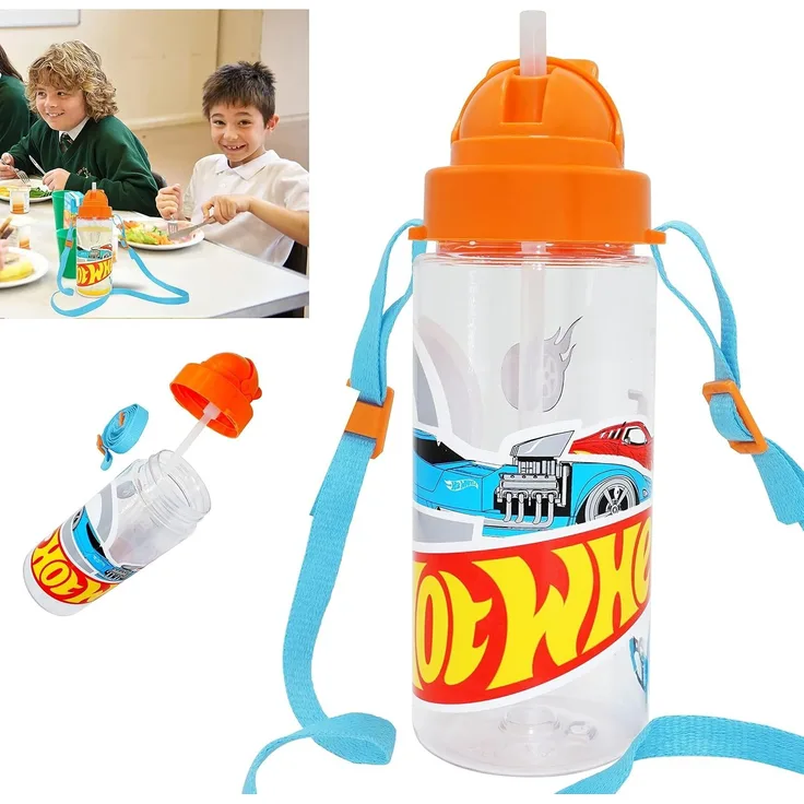 Trinkflasche Wasserflasche 450 ml Hot Wheels KiDS Licensing