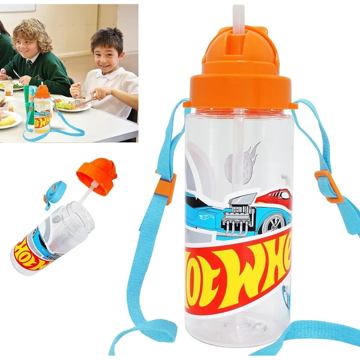 Trinkflasche Wasserflasche 450 ml Hot Wheels KiDS Licensing