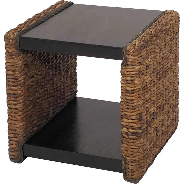 Beistelltisch Nachttisch Sitzhocker Lucca Rattan ~ Bananengeflecht – Bild 9