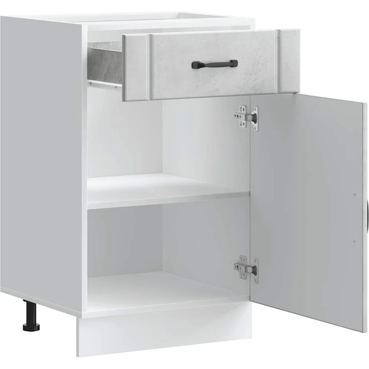 vidaXL Küchen-Unterschrank Lucca Betongrau Holzwerkstoff 853721 – Bild 5