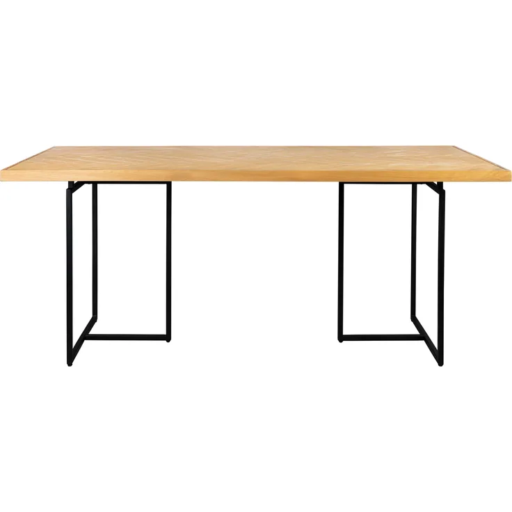 Esstisch CLASS EICHE mit Fischgrät Platte 180 x 90 cm von DutchBone