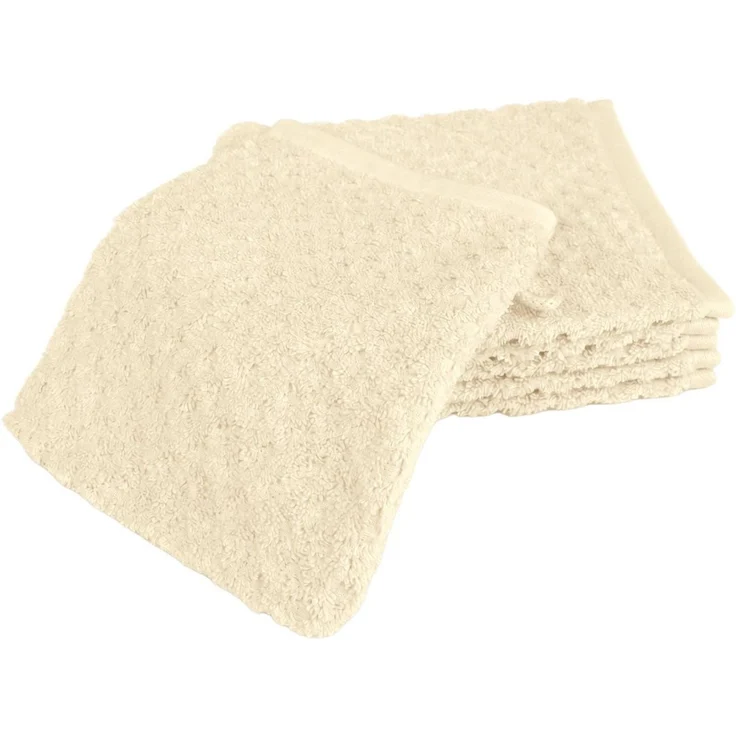 OTTO home Waschlappen Corrin, 6 Premium Waschlappen, 500 gr/m², 16x22cm, (6-St), 100% Baumwolle, mit Struktur, weich, uni, 5 Jahre Garantie – Bild 1
