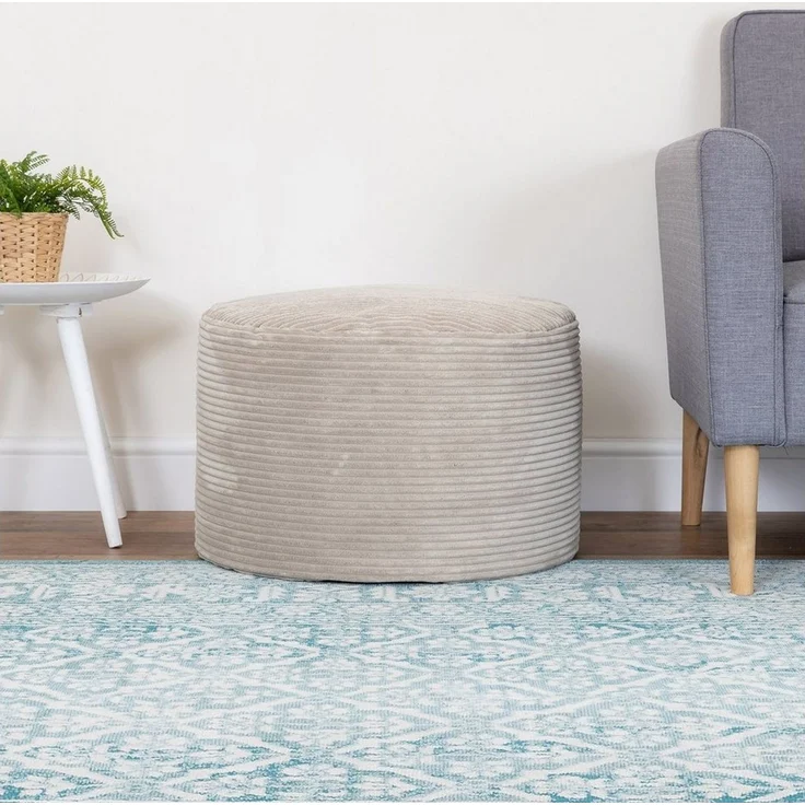 icon Pouf Sitzpouf XL aus Cord „Frankie“ – Bild 2