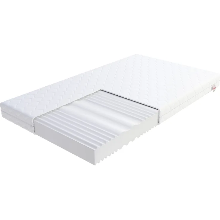 Matratze 140x200 cm Kaltschaum 7 Zonen COMFORT DUO 12 cm Orthopädisch