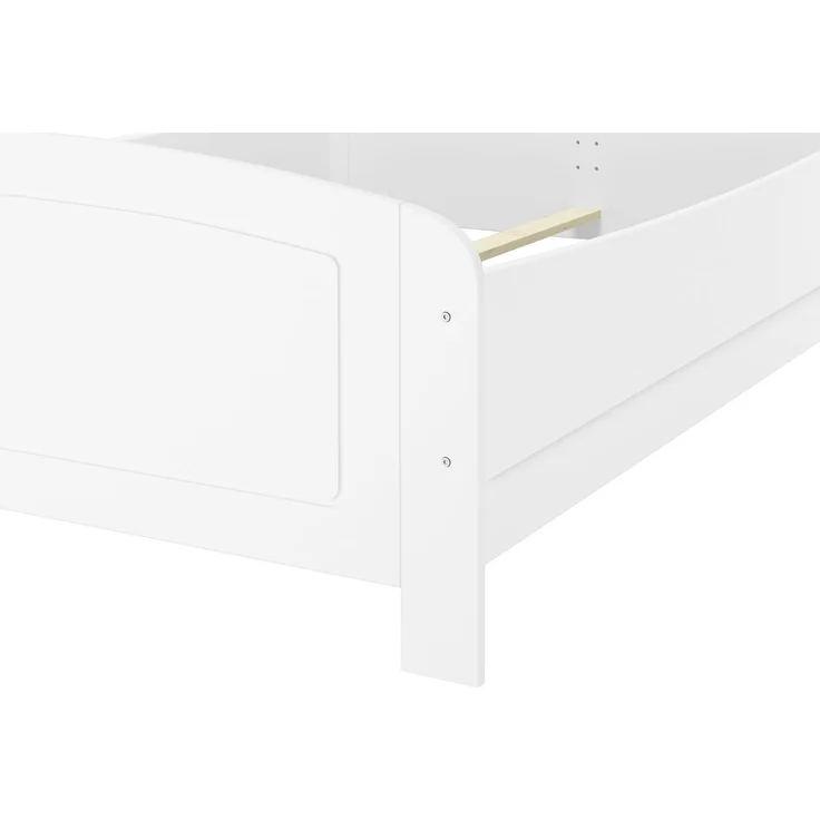 Weißes Bett Seniorenbett extra hoch 140x200 weiß Zubehör wählbar V-60.44W-14ohne Zubehör – Bild 8