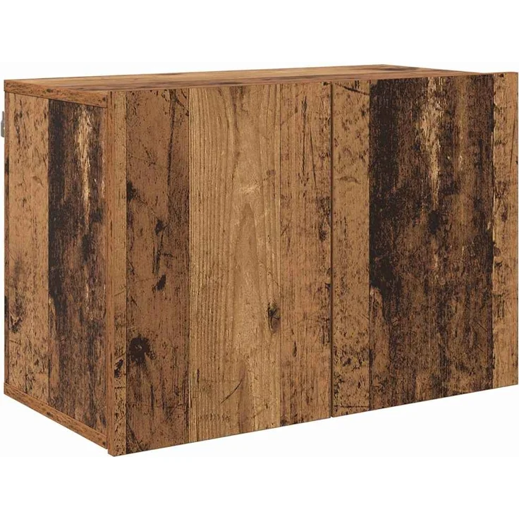 vidaXL TV-Einheiten Wandmontiert 6 pcs Altholz Holzwerkstoff 3403568 – Bild 6