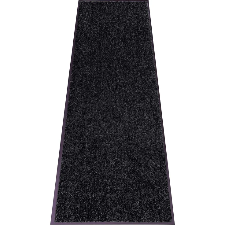 Waschbare Fußmatte Wash & Clean - schwarz - 90x150x0,7cm – Bild 5
