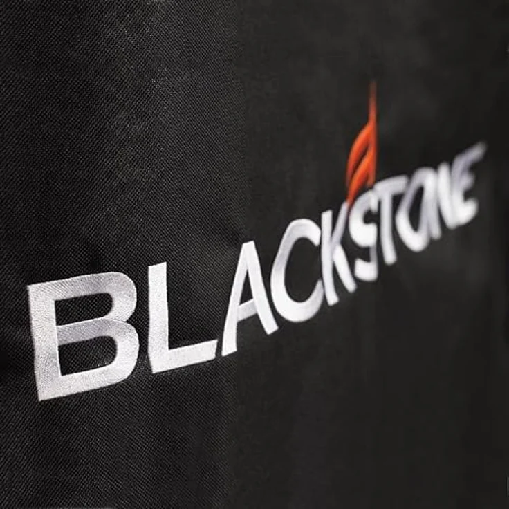 Blackstone 5484 Grillabdeckung, passend für Kochstation mit Haube und Ablagen, wasser- und wetterfest, aus strapazierfähigem 600D-Polyester, Abdeckung für Gasgrill mit flacher Oberseite, Schwarz 91 cm – Bild 5