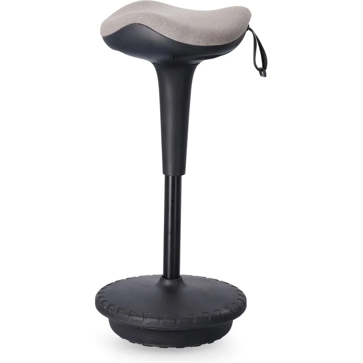 Bürohocker Belab höhenverstellbar, Stoffbezug, modern, beige, gepolstert, Bizzotto – Bild 3